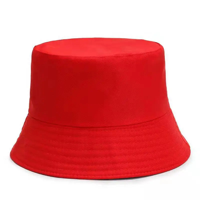 Cotton Custom Embroidery Print Fisherman Basin Bucket Hat | High Quality Adult Fishing Caps