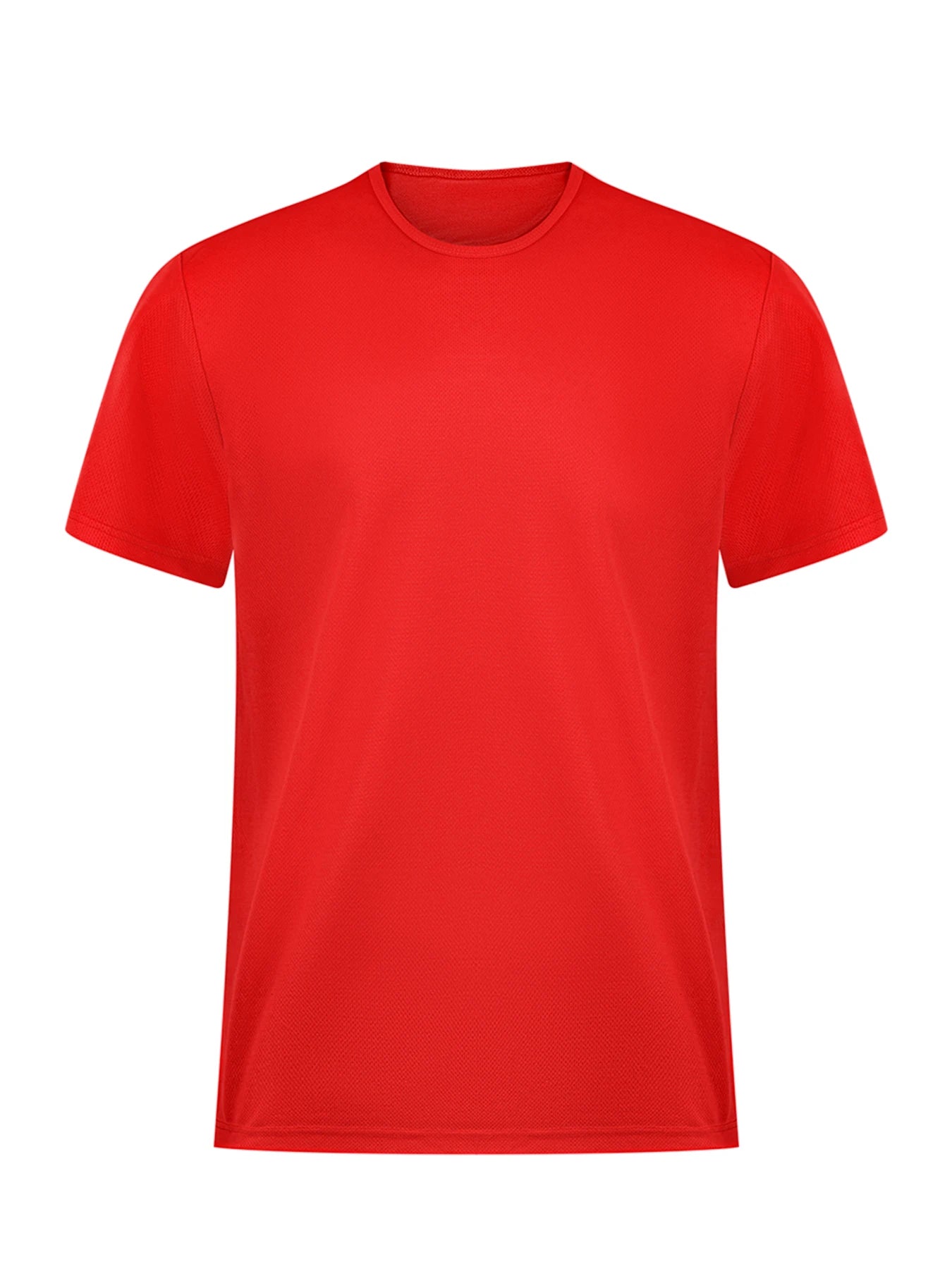 Cotton Plain-Knit Regular-Fit T-Shirt