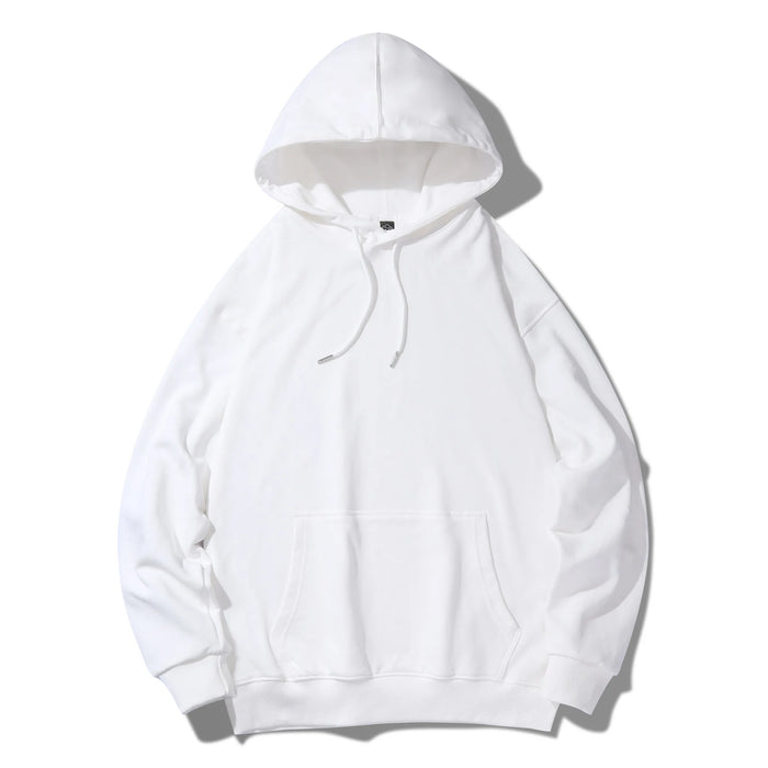 100% Cotton 350gsm Knit Pullover Hoodie