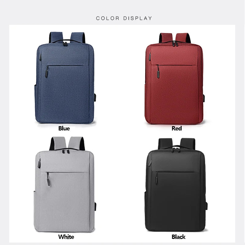 Nylon Coated Multi-Pocket Travel Backpack