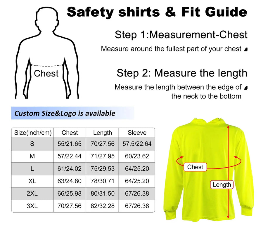 High-Visibility Birdseye Mesh Reflective Dry-Fit Safety Work T-Shirt