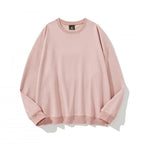 240g 100% Polyester Heat Transfer Logo Sweatshirts Regular Fit Crewneck Pullover