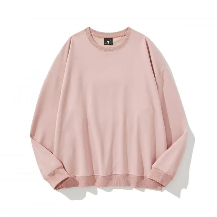240g 100% Polyester Heat Transfer Logo Sweatshirts Regular Fit Crewneck Pullover