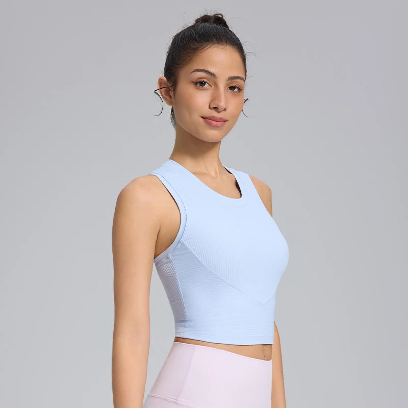 Custom logo Fitness Sports Yoga Jacket High Waist Leggings 2 Pcs Nylon Spandex Interlock Slim Fit Yoga Jacket