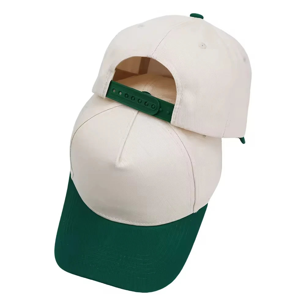 100 Cotton Canvas 3D Embroidery 5 Panel Caps | OEM Custom Hats