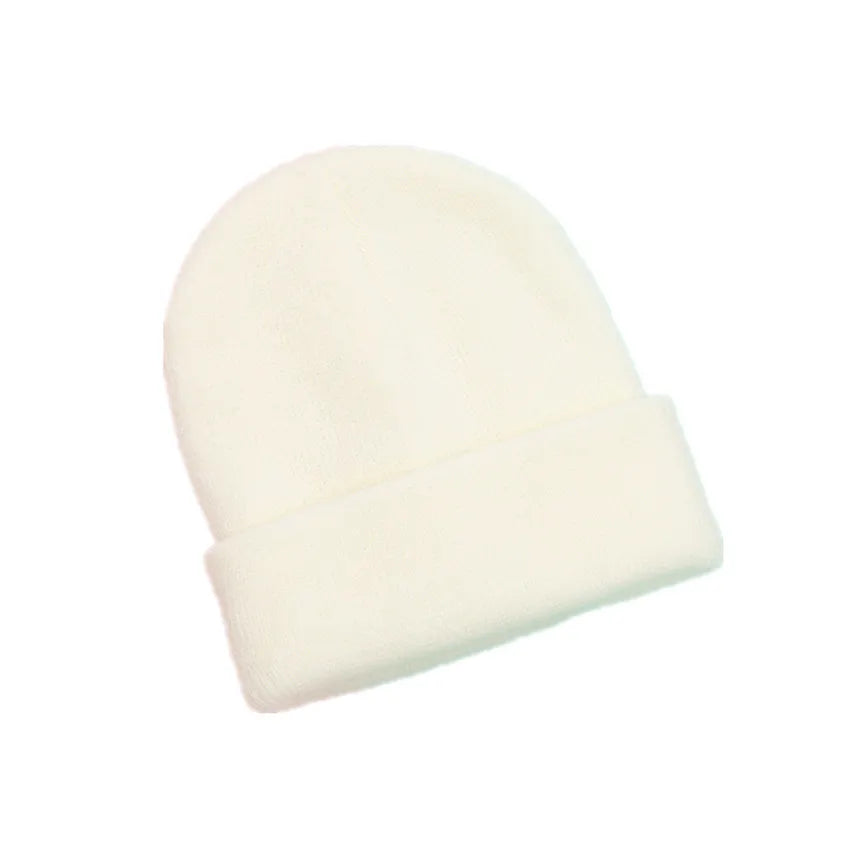 100% Acrylic Jacquard Fabric Custom Logo Striped Winter Ski Traveling Beanie Hats