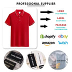 Custom Polo T-Shirt 180GSM Spandex Cotton Blend | Embroidered Logo Work Uniforms for Hospitality & Retail