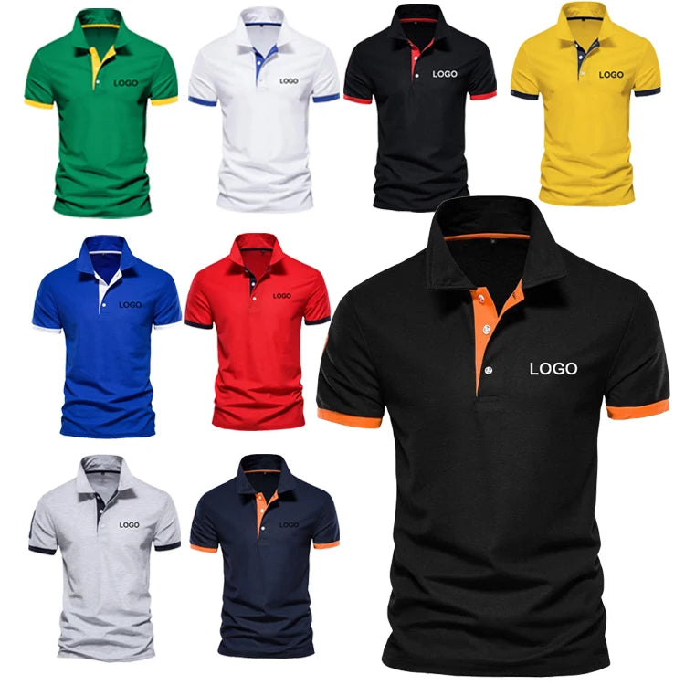 Custom Logo Corporate Staff Work Uniform Polo Shirt