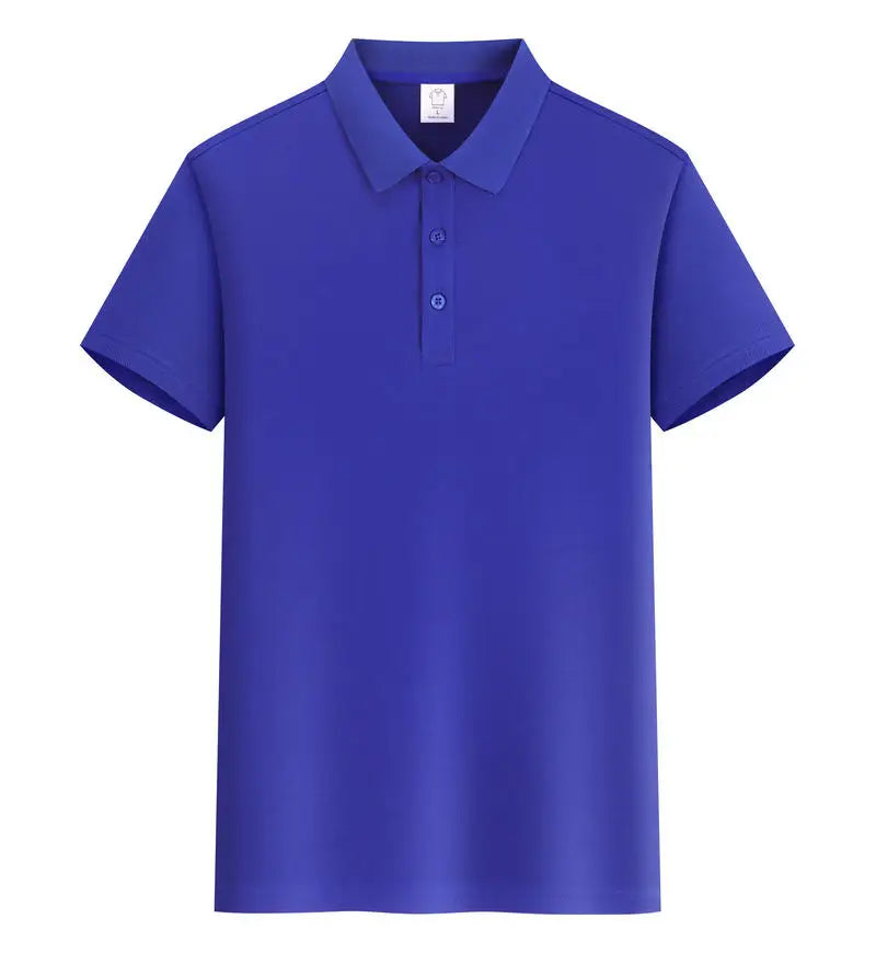 Polyester Knit Custom Printed Polo Shirt with Embroidery logo Business