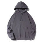 100% Cotton 350gsm Knit Pullover Hoodie