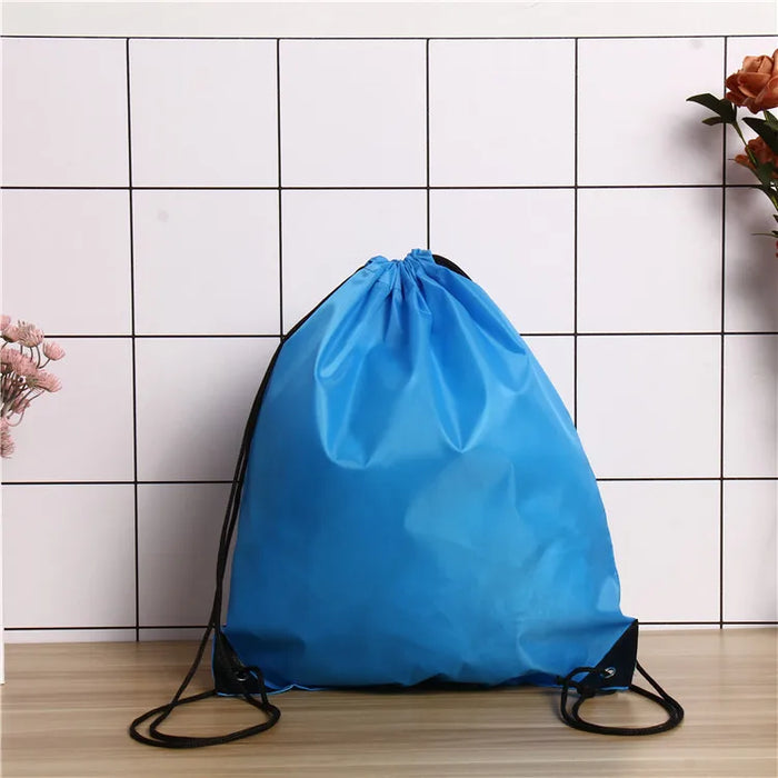 Nylon Sublimation Waterproof Drawstring Bag