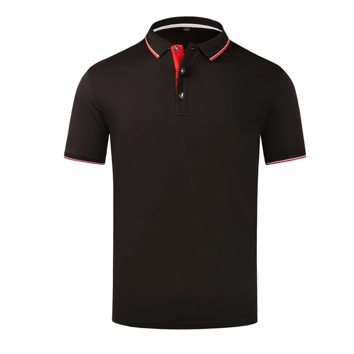 Custom Polo Shirt 100% Polyester Quick Dry Printed Polo Shirt