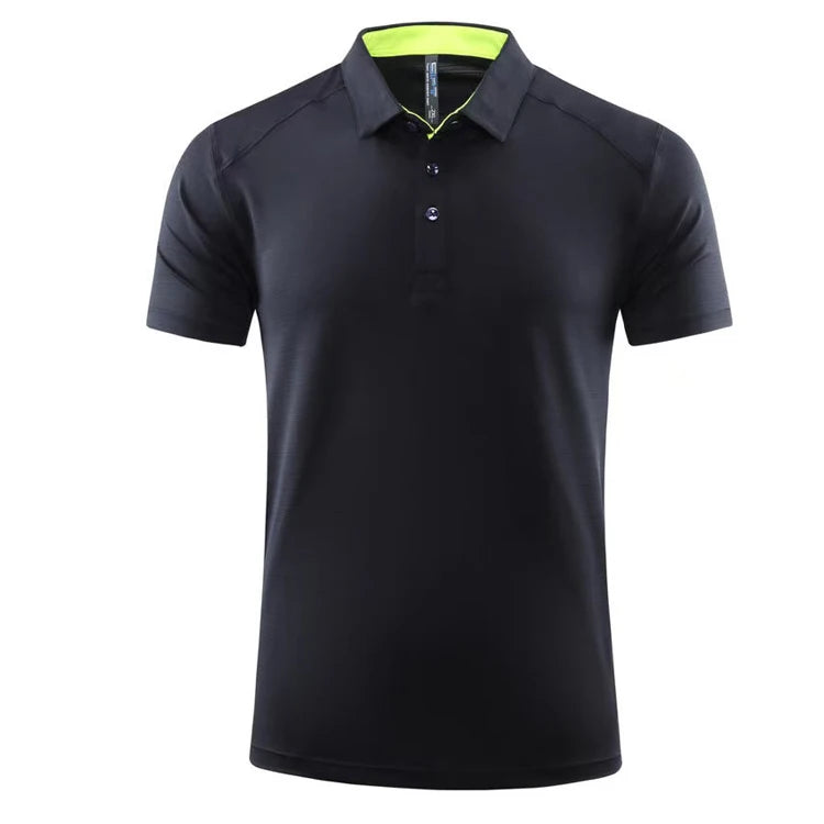 High Stretch Polyester Elastane Sublimation Uniform Polo Shirt Custom Polo T Shirt With Logo