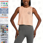 100% Cotton 130-300 GSM Screen Print Sportswear Wholesale Gym Ladies Tops
