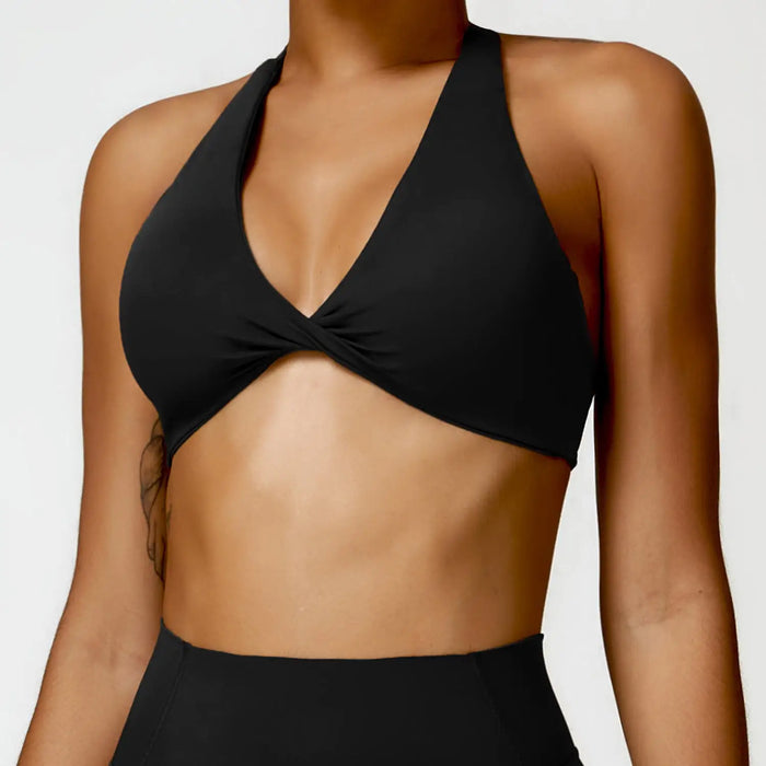 Nylon Spandex Blend Seamless Knit Workout Set