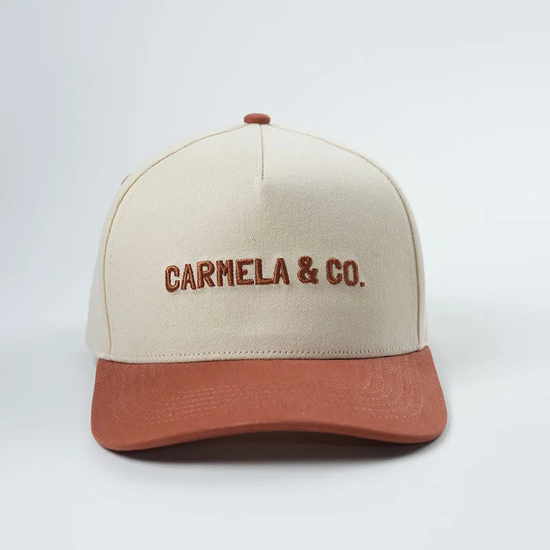 Wholesale 100% Cotton Embroidered 5 Panel Caps for Heritage Sports Club Uniforms