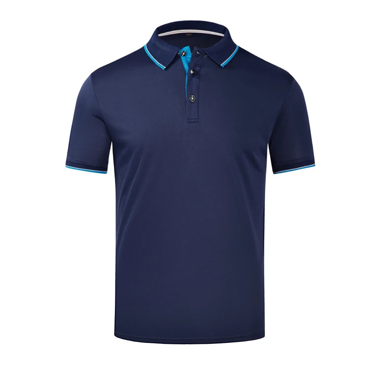 Custom Polo Shirt 100% Polyester Quick Dry Printed Polo Shirt