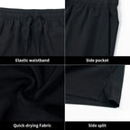 Lightweight Quick-Dry 4-Way Stretch 5-Inch Inseam Running Shorts