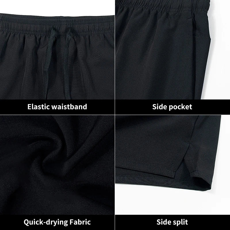 Lightweight Quick-Dry 4-Way Stretch 5-Inch Inseam Running Shorts
