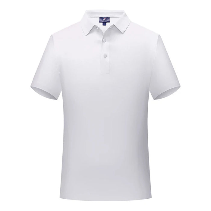 Premium Quality Custom Logo Polo Collar Shirt Nylon Spandex Plain Custom Polo Shirts for Men