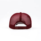Polyester Cotton Mesh Machine Embroidery 5 Panel Trucker Cap