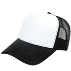 100 Polyester Oxford Five Panel Sublimation Blank Foam Trucker Hat | Wholesale Plain Mesh Caps