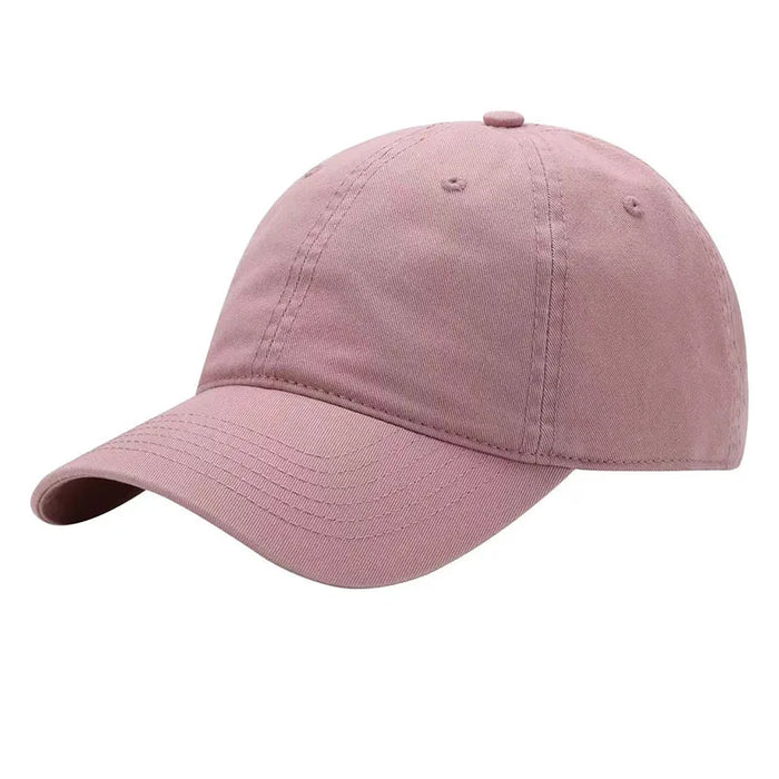 Custom Unstructured 6 Panel Plain Cotton Baseball Cap
