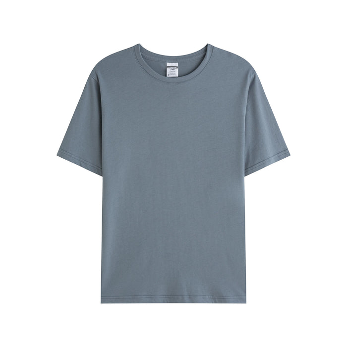 Oem Service Custom 190 Gram Cotton Blank Neck OEM Apparel Shirt Women Summer Breathable Blank Custom T-shirts