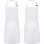 Custom Logo Waterproof Poly Cotton Canvas Work Apron Utility Uniform