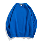 300Gsm Cotton Fabric Custom Embroidery Pullover | Wholesale Oversized Crew Neck Sweatshirts