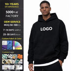 Cotton Knit Heavyweight Pullover Hoodie