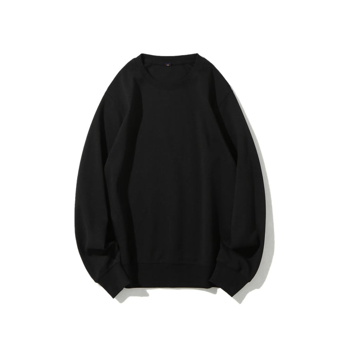 300g Knitted Cotton Polyester Puff Printing O-Neck Pullover | Men Custom Touch Hoodie