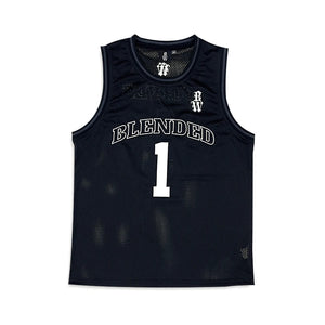 Polyester Mesh Knit Retro Basketball Jersey