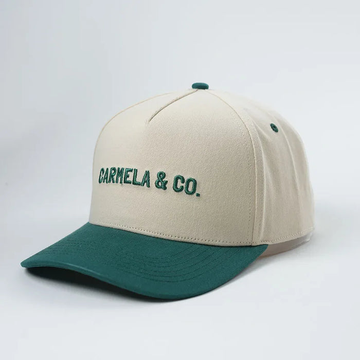 Wholesale 100% Cotton Embroidered 5 Panel Caps for Heritage Sports Club Uniforms