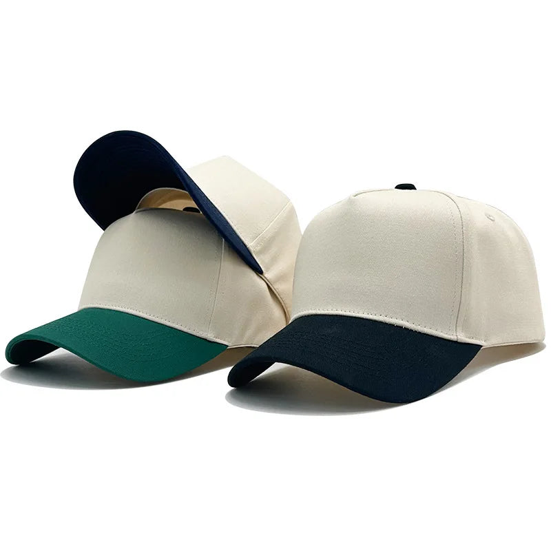 100 Cotton Canvas 3D Embroidery 5 Panel Caps | OEM Custom Hats