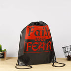 Nylon Sublimation Waterproof Drawstring Bag