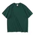 350gsm Sense Heavy Cotton Embossed T Shirts with Custom Embossing Logo for Men