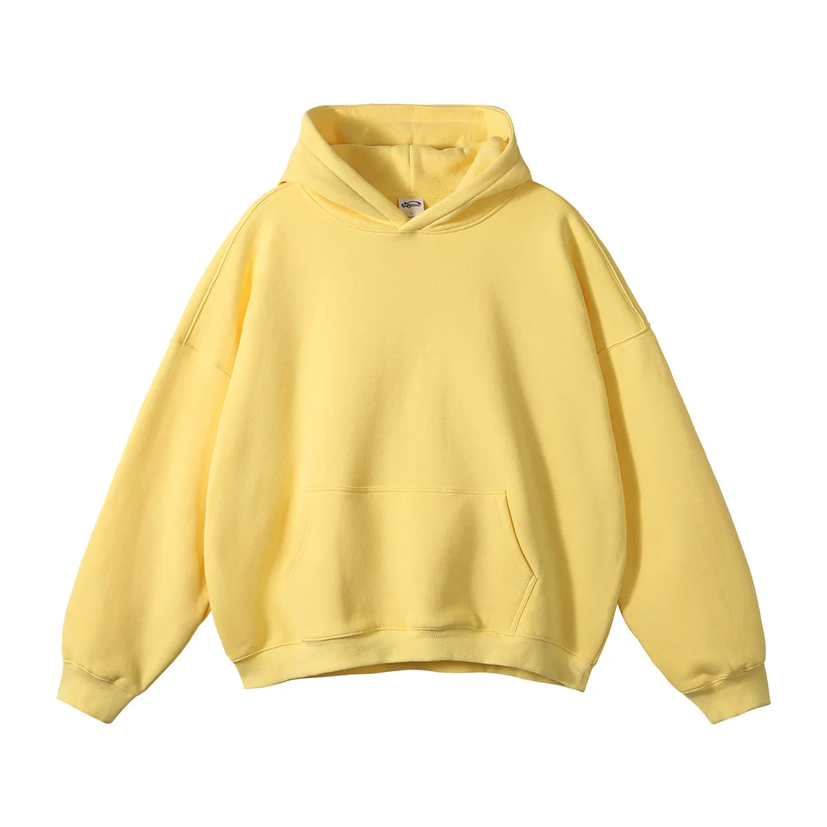 350gsm Polyester Cotton Screen Printing Drop Shoulder Pullover | Wholesale Custom Hoodies