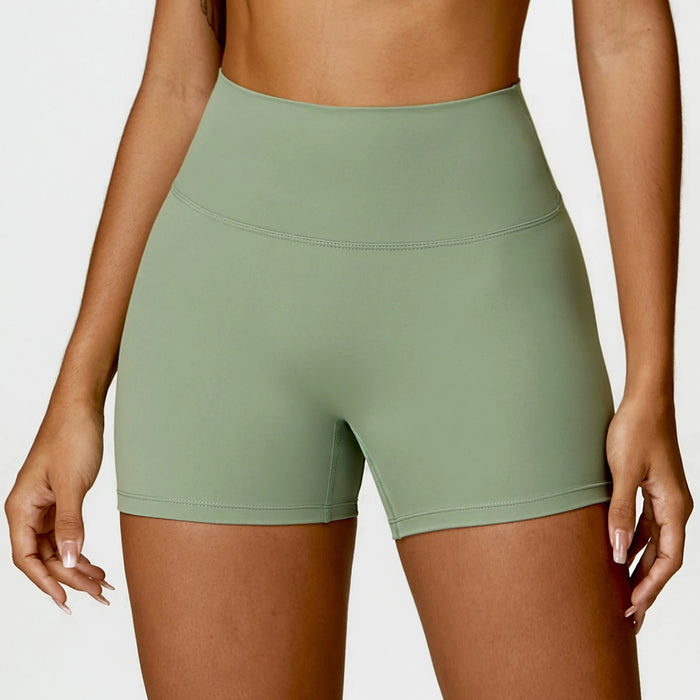 Nylon Spandex Seamless Knitted Scrunch Leggings Sports Outfit