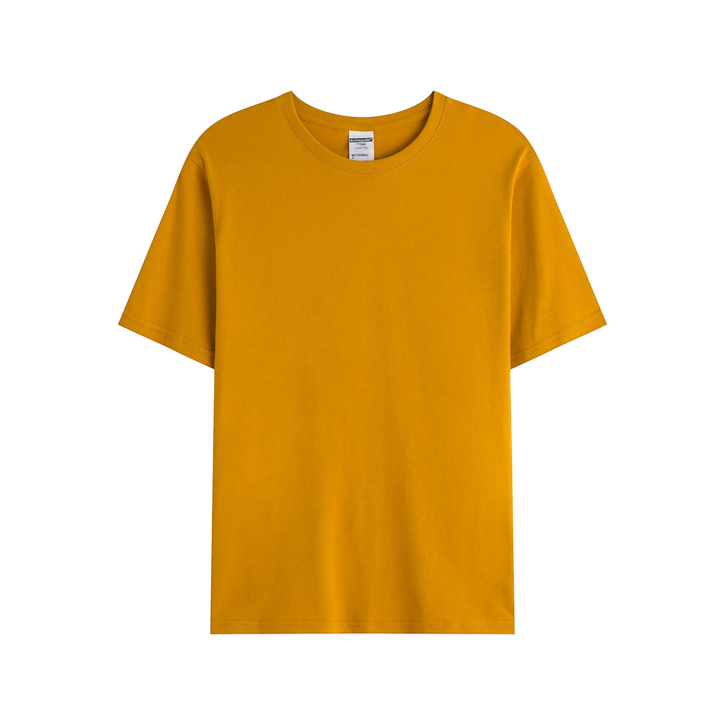Oem Service Custom 190 Gram Cotton Blank Neck OEM Apparel Shirt Women Summer Breathable Blank Custom T-shirts