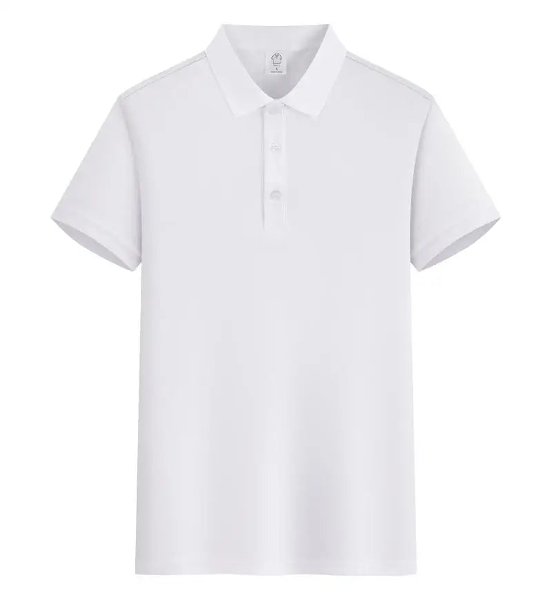 Polyester Knit Custom Printed Polo Shirt with Embroidery logo Business