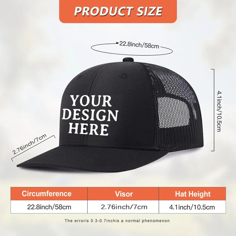 Bulk Cotton Mesh Customized Embroidery Patch Trucker Hats for Custom Gym Apparel