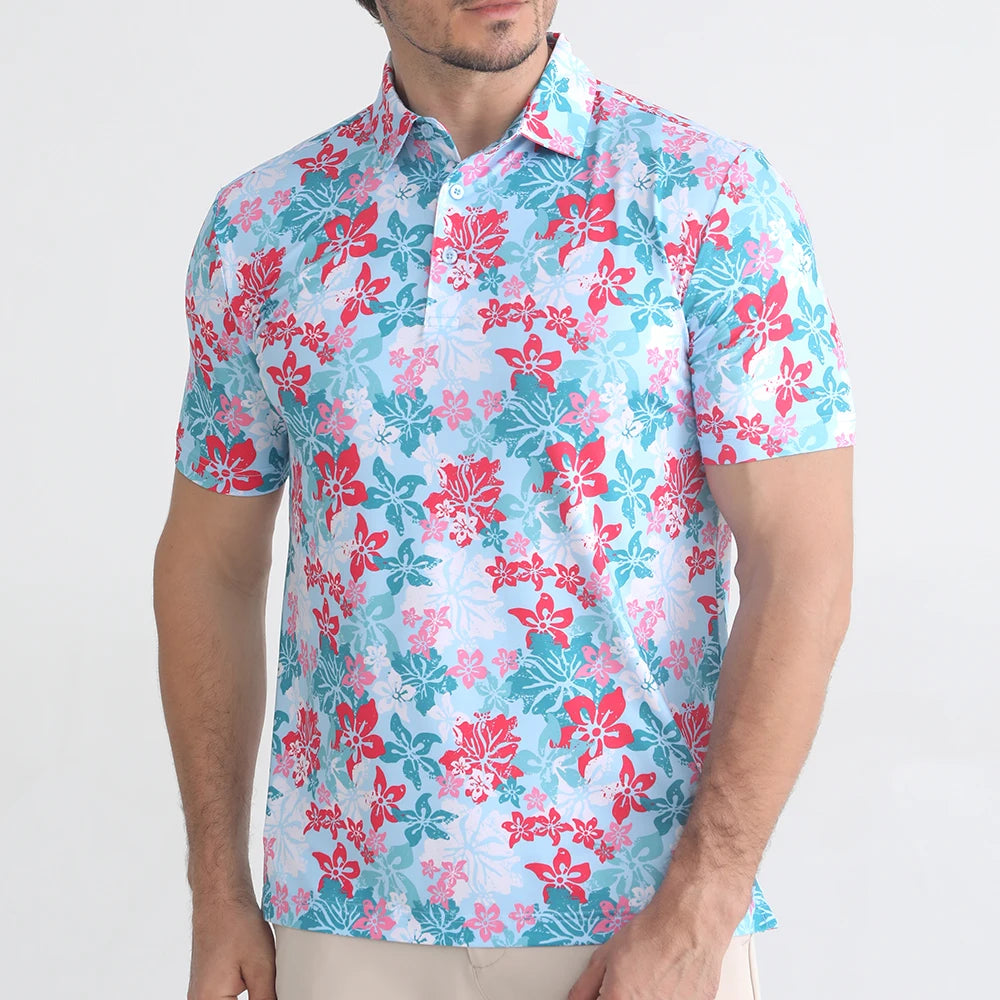 High Fit Polyester Spandex 180 GSM Custom Embroidery Logo Shirts