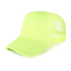Custom Curved Brim 5 Panel Foam Trucker Cap | 100% Polyester Breathable Unisex Hat | Bulk OEM Wholesale