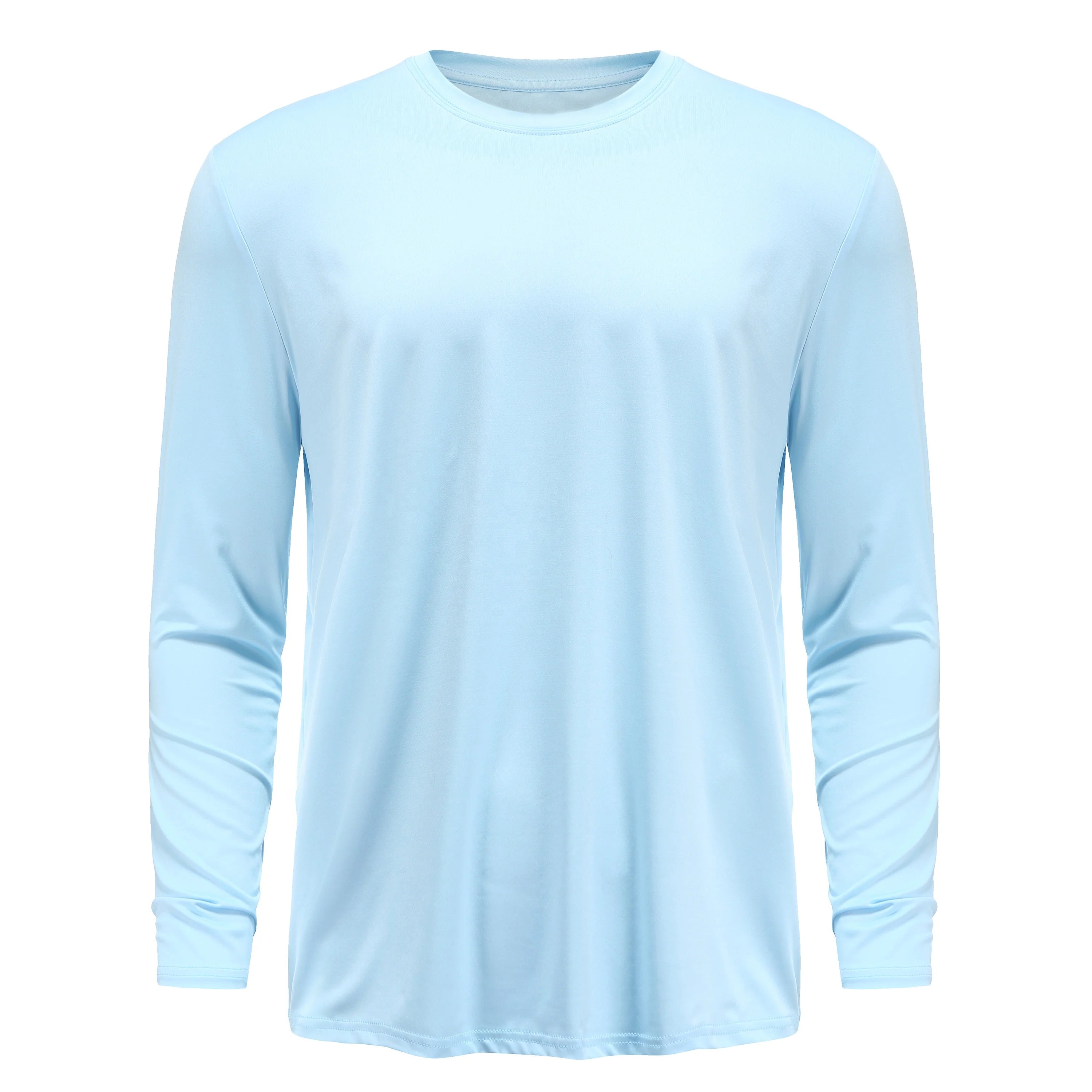 175gsm Polyester Spandex Sublimation Long Sleeve Performance Fishing Shirts Hot Design Dry Men Apparel