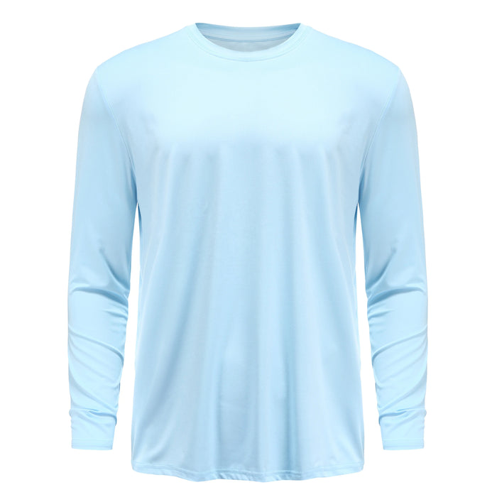 175gsm Polyester Spandex Sublimation Long Sleeve Performance Fishing Shirts Hot Design Dry Men Apparel