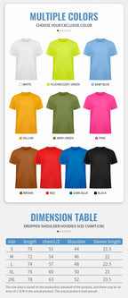 Wholesale Run Tshirts Custom Printing T-shirtsWholesale 120g Sublimation Short Sleeve T-Shirts for Event Staffing