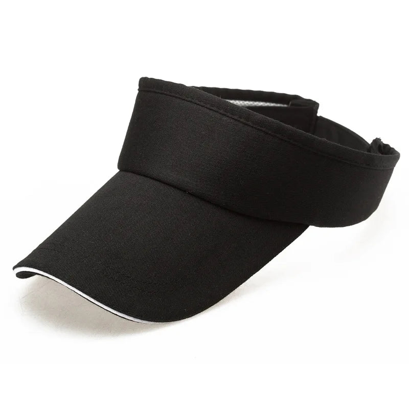 Cotton 3D Embroidered Sports Sun Visors Cap | Custom Hat Ref HTO-1