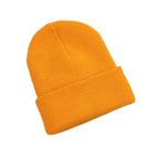 100% Acrylic Jacquard Fabric Custom Logo Striped Winter Ski Traveling Beanie Hats
