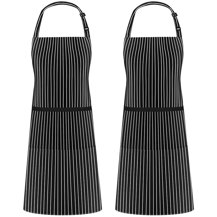 Custom Logo Waterproof Poly Cotton Canvas Work Apron Utility Uniform